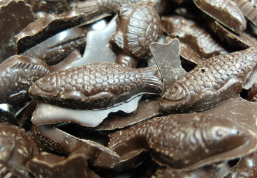Fritures Pâques Chocolat Noir