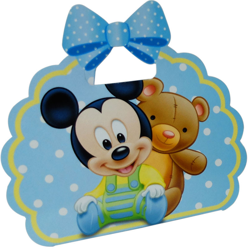 Boite A Dragees Mickey Mouse Bebe Pour Un Bapteme