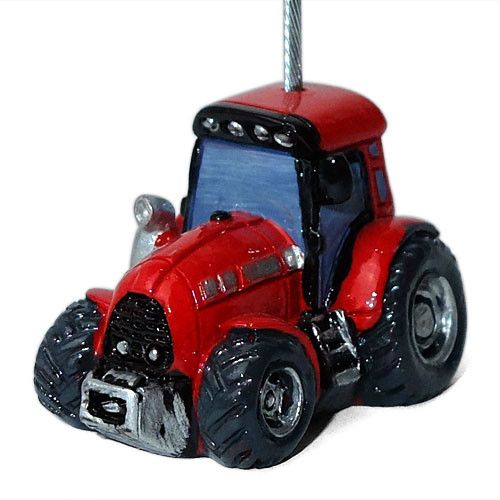 Le Tracteur Rouge Et Son Clip Photo Pour Un Bapteme