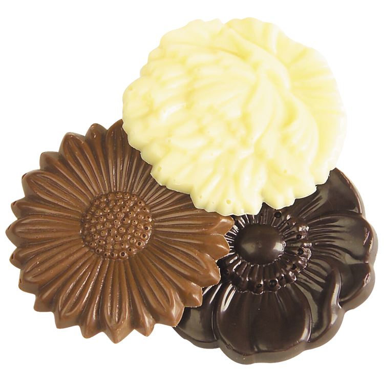 Notre chocolat Caraque Fleur