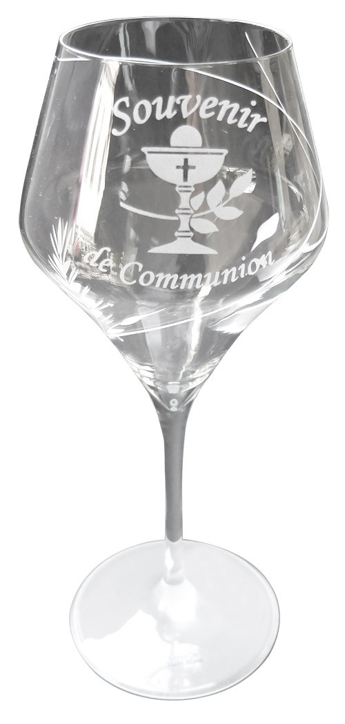 Verre Souvenir de Communion Calice - Dragées & Chocolats