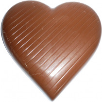 Coeur au chocolat au lait de Dragées & Chocolats