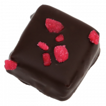 Le chocolat extravagant Rose de Dragées & Chocolats