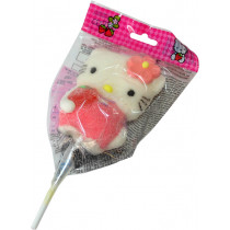 Sucette bonbon Hello Kitty en guimauve de Dragées & Chocolats