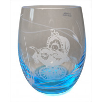 Verre de baptême garçon - motif berceau