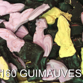 160 guimauves de Pâques au chocolat noir - 1,6kg