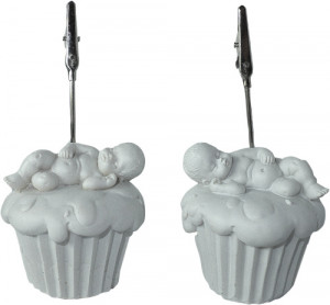 Sujet bébé cupcake - clip prénom