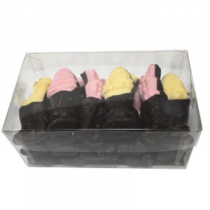 Guimauve de Pâques - Coffret de 18 guimauves au chocolat noir
