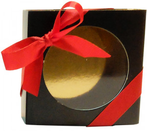 La boîte à dragées marron de Dragées & Chocolats