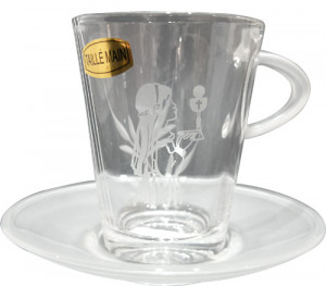 Tasse en verre de communion FILLE