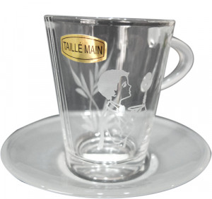Tasse en verre de communion GARCON